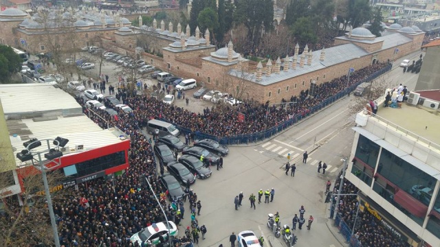 GEBZE ŞEHİDİNİ UĞURLADI