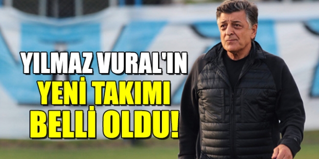 Yılmaz Vural'ın yeni takımı belli oldu