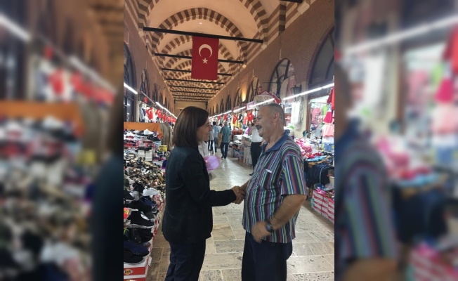 AK Parti Edirne Milletvekili Aksal'dan esnaf ziyareti