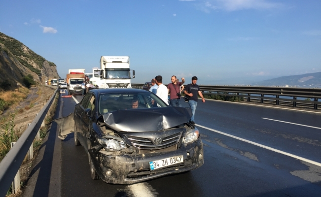 Anadolu Otoyolu'nda zincirleme trafik kazası