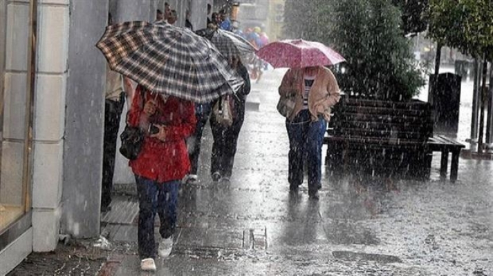 Bozüyük'te yoğun yağış