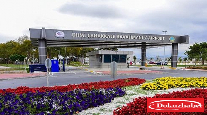 Çanakkale'de havayolu kullanımı arttı