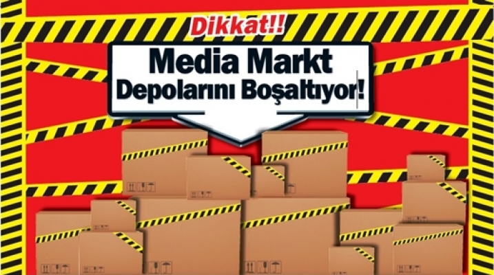 MediaMarkt depoları boşaltıyor