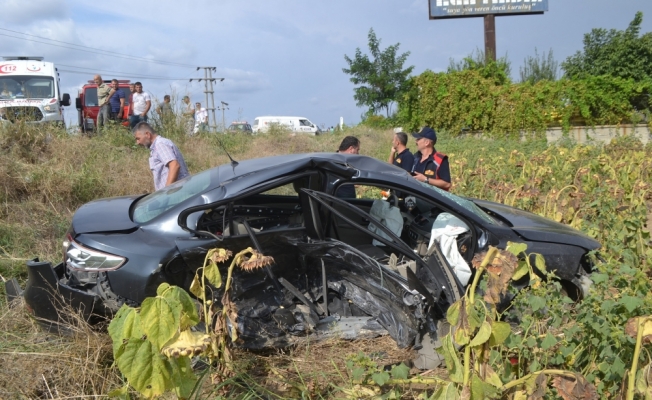 Edirne'de trafik kazası: 5 yaralı