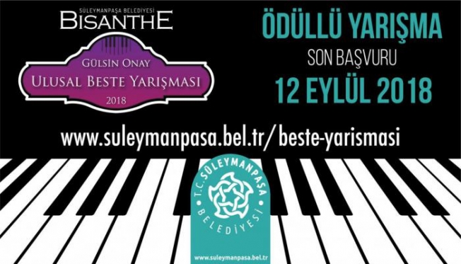 “Gülsin Onay Ulusal Beste Yarışması“ düzenlenecek