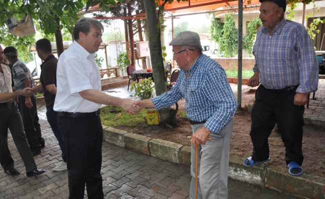 Kaymakam Karahan'dan mahalle ziyareti