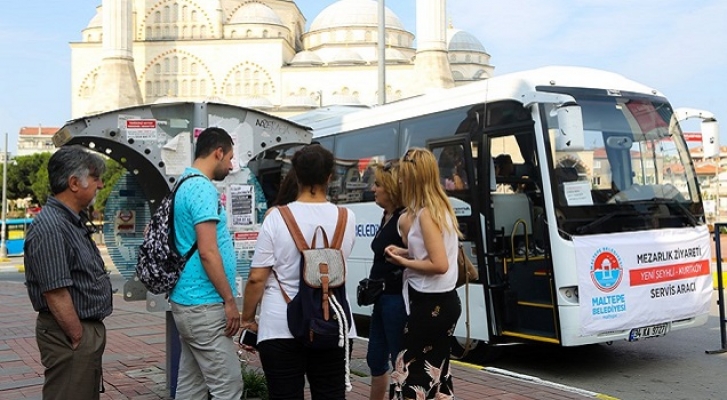 Mezarlıklara ücretsiz ulaşım sağlanacak