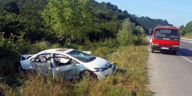 Sakarya'daki trafik kazası