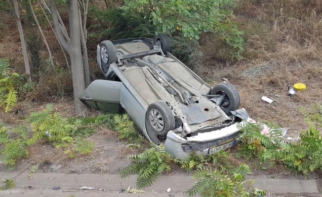 Sakarya'da trafik kazası: 1 yaralı