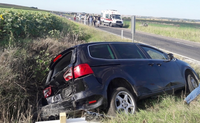 Tekirdağ’da trafik kazası: 4 yaralı