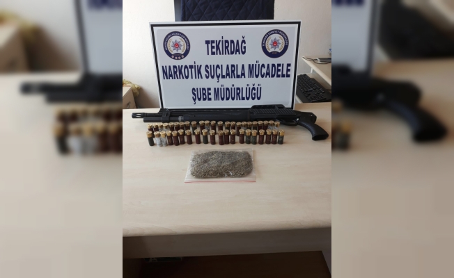 Tekirdağ'da uyuşturucu operasyonu