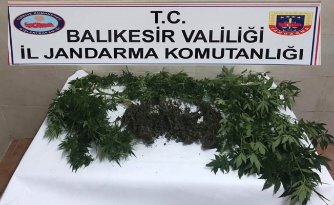 Balıkesir'de uyuşturucu operasyonu