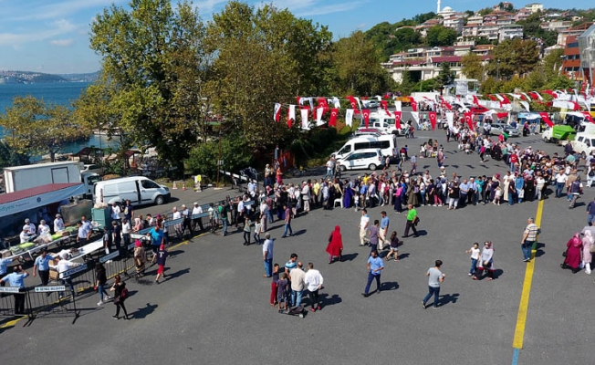 Beykoz'da denize karşı balık festivali