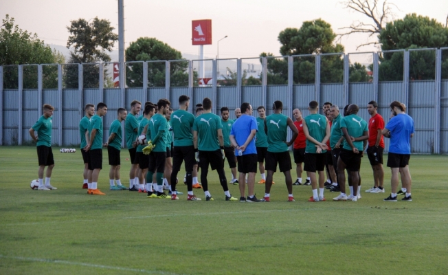 Bursaspor'da Beşiktaş maçı hazırlıkları