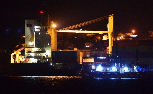 Çanakkale Boğazı'nda gemi arızası