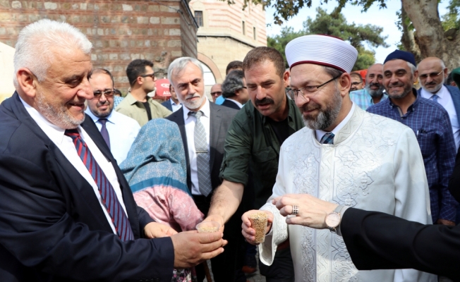 Diyanet İşleri Başkanı Ali Erbaş, Edirne'de hutbe verdi