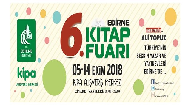 Edirne 6. Kitap Fuarı'na doğru