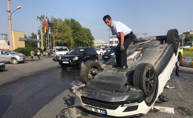 Edirne'de trafik kazası: 1 yaralı