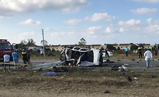 Sakarya'da trafik kazası: 7 ölü, 3 yaralı