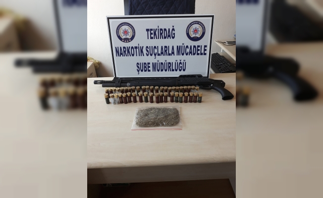 Tekirdağ'da uyuşturucu operasyonu