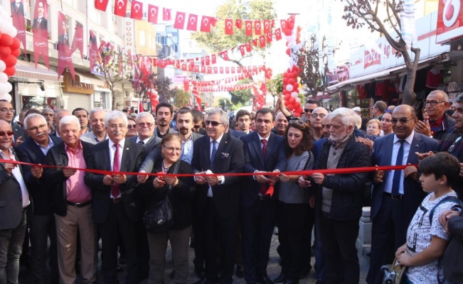 Bandırma'da selden zarar gören cadde açıldı