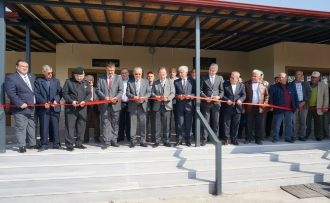 Edirne'de köy konağı açılışı