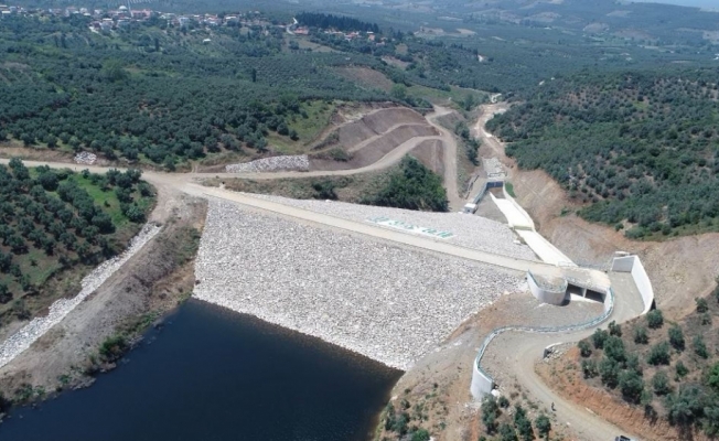 Mudanya'daki Yalıçiftlik Barajı tamamlandı