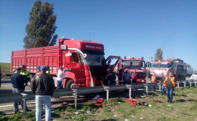 TEM Otoyolu'nda trafik kazası: 1 yaralı