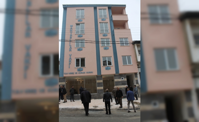 Balıkesir'de yaptırılan Kur'an kursu ve kreş açıldı