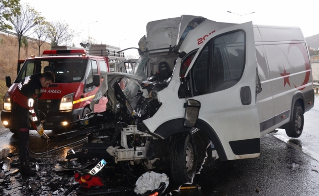 Bozüyük'te trafik kazası: 1 yaralı