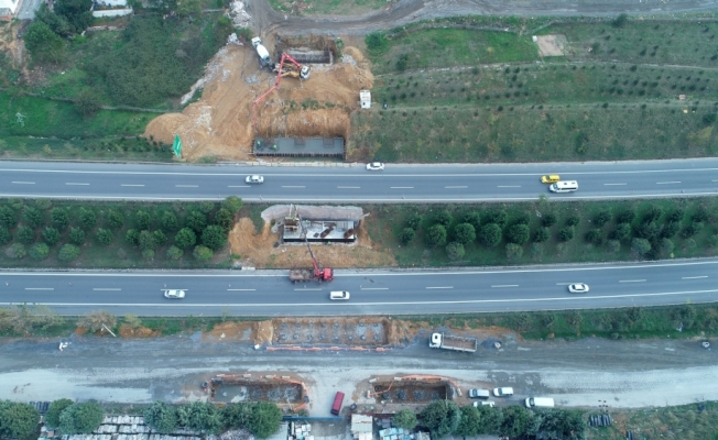 Çayırova - Tuzla bağlantı yolu çalışması