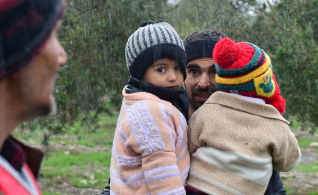 Düzensiz göçmenleri jandarma kurtardı