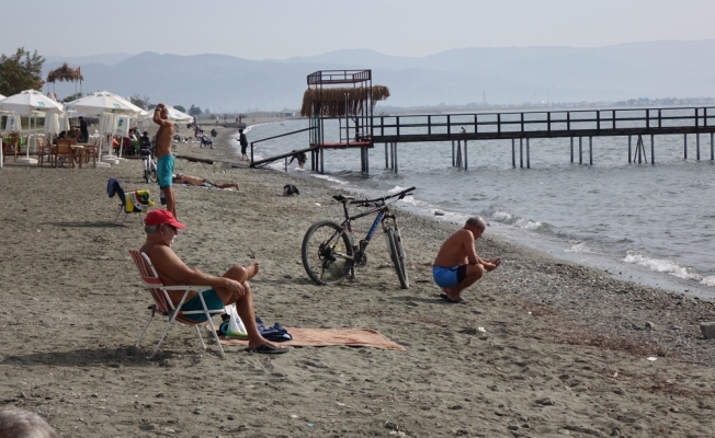 Edremit Körfezi'nde kasım ayında deniz keyfi