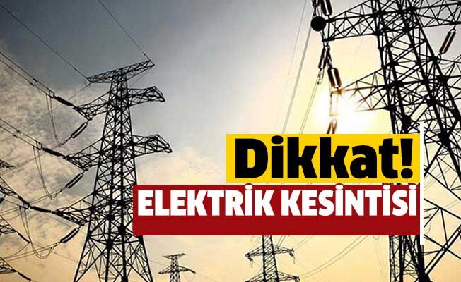 Elektrik kesintisi