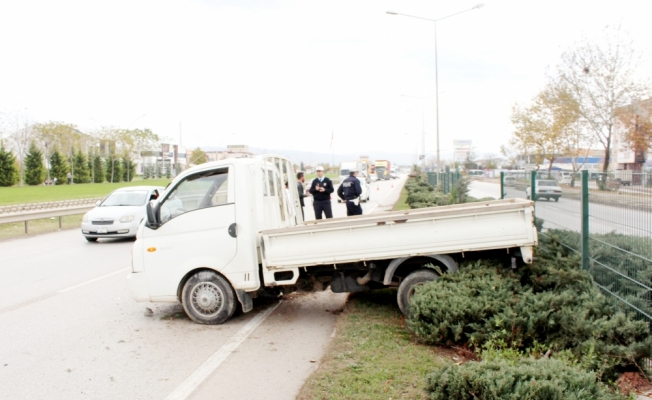 İnegöl'de trafik kazası: 1 yaralı