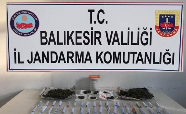 Balıkesir'de uyuşturucu operasyonu