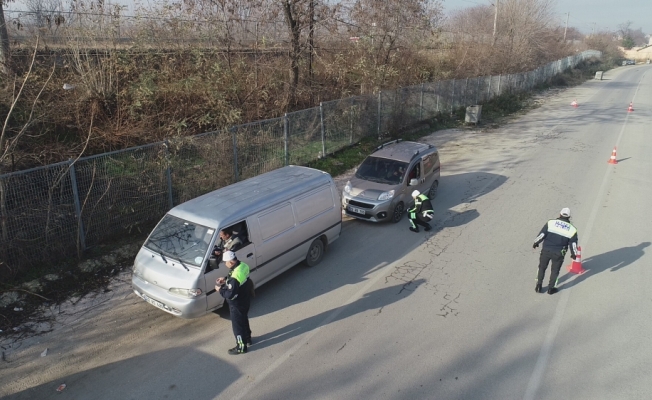 Edirne'de zorunlu kış lastiği denetimi