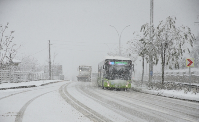 Kocaeli'de kar yağışı