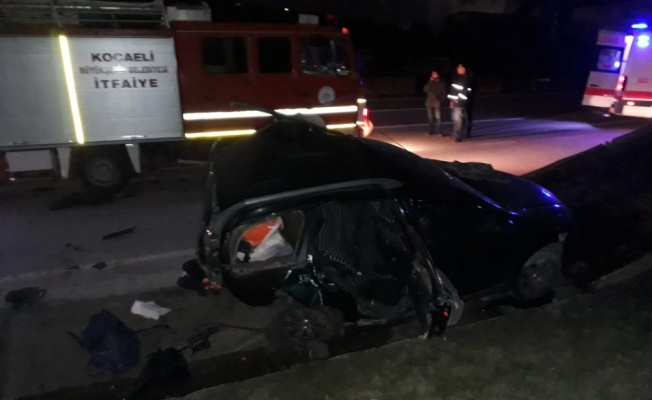 Gebze'de trafik kazası: 1 ölü, 4 yaralı