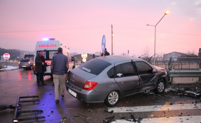 Malkara'da trafik kazası: 3 Yaralı