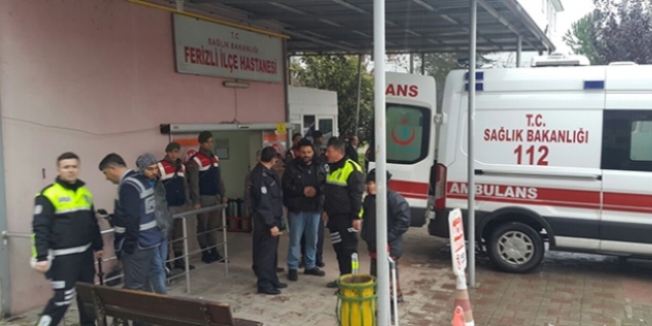 Sakarya'da silahlı kavga: 1 yaralı