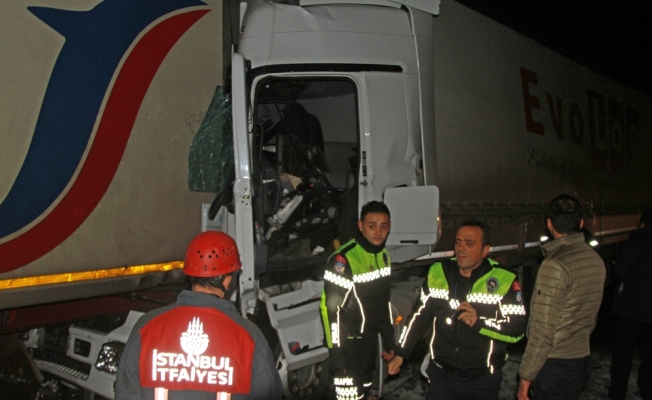 Tekirdağ'da trafik kazası: 1 yaralı