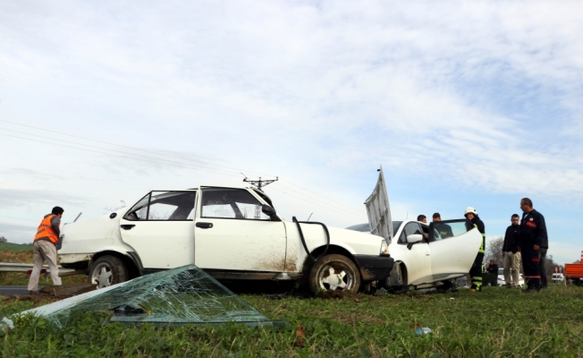 Tekirdağ'da trafik kazası: 3 yaralı