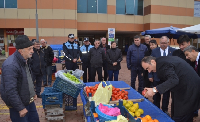 Vali Canalp Keşan'da ziyaretlerde bulundu