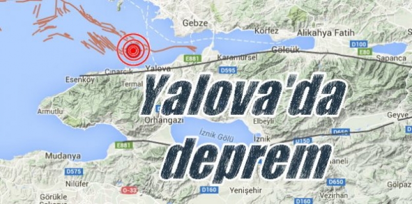 Yalova'daki deprem