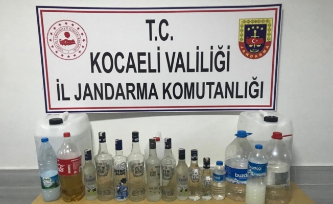 Kocaeli'de sahte içki operasyonu