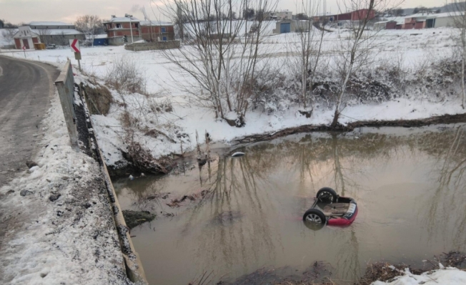 Otomobil dereye düştü: 5 ölü