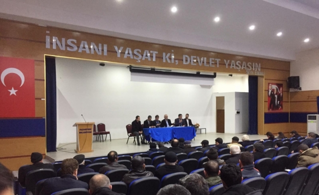 Pazaryeri'nde sözleşmeli tarım toplantısı