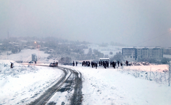 Sakarya'da kar yağışı