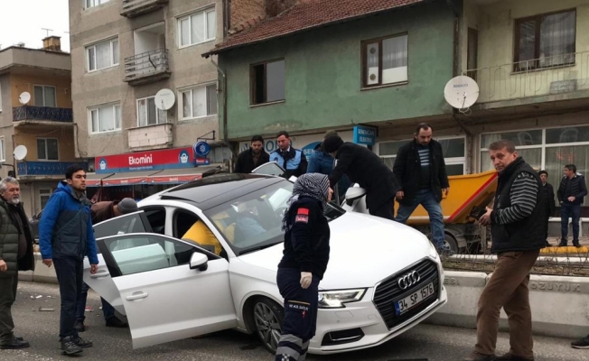 Bilecik'te trafik kazası: 1 yaralı